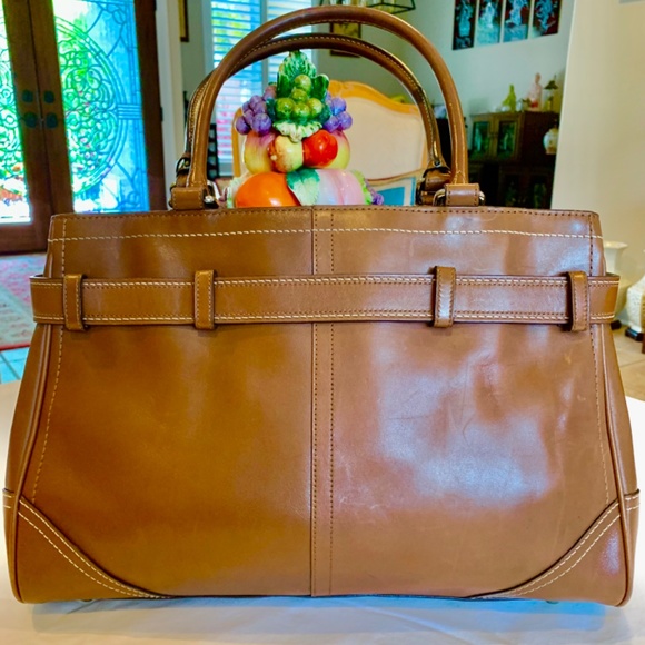 Coach Satchels Leather Handbag - Picture 3 of 7